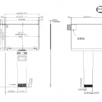 供应2.69“1280*720 投影仪用TFT屏